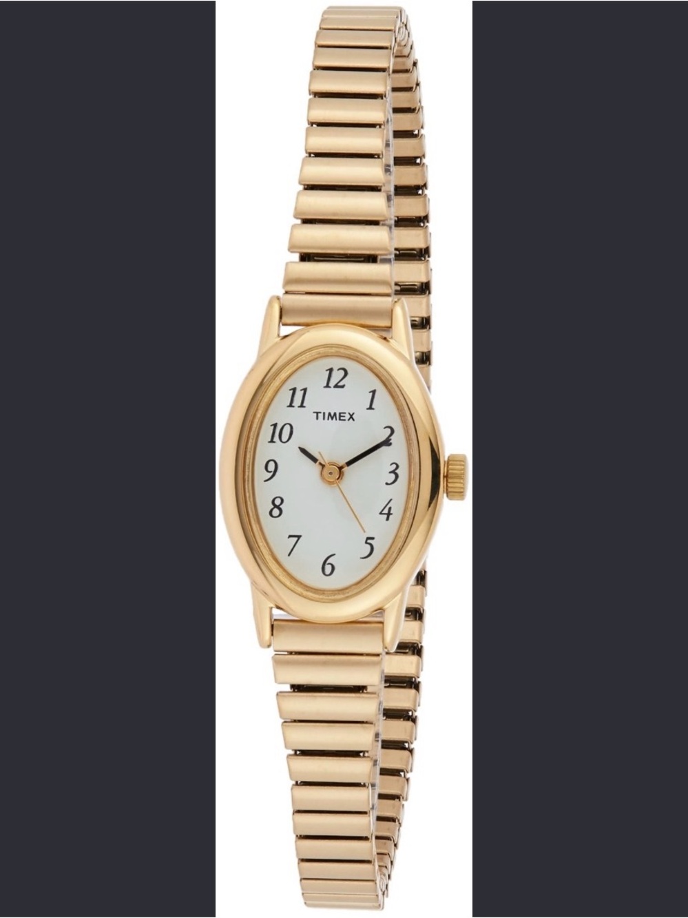 ⭐️⭐️Timex Gold Tone Oval Dial Women's Stretch Band Watch⭐️⭐️